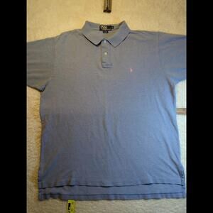 Polo By Ralph Lauren Short Sleeve Cotton Knit Golf Polo Sz XL Activewear Casual